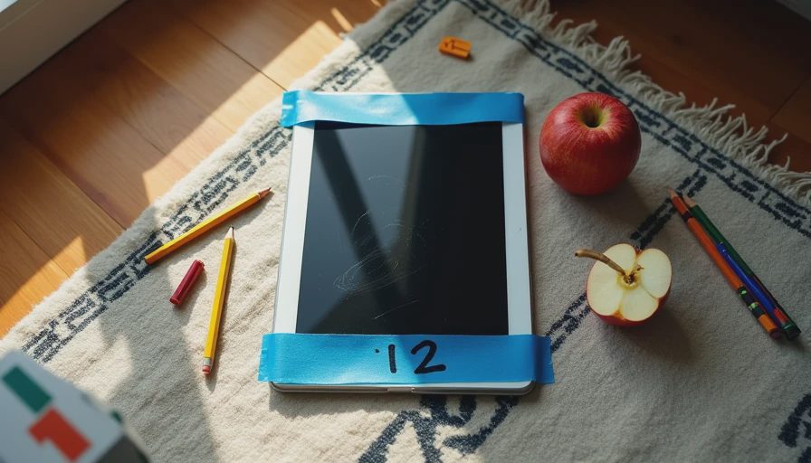What a 7-Year-Old Does to a Tablet in One Week