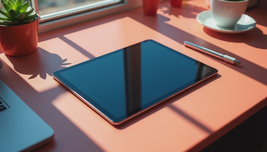 Visual context for galaxy tablet