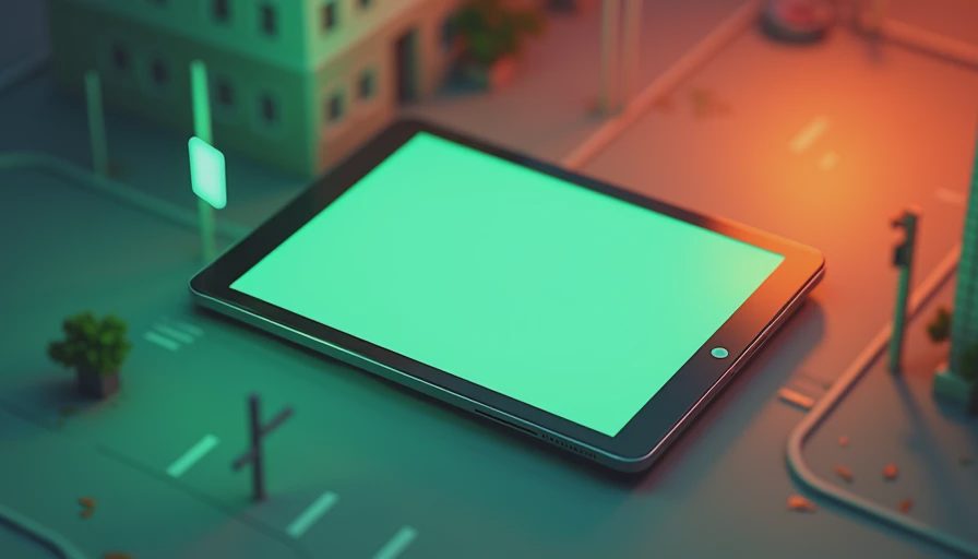 Illustration for 10 inch tablet