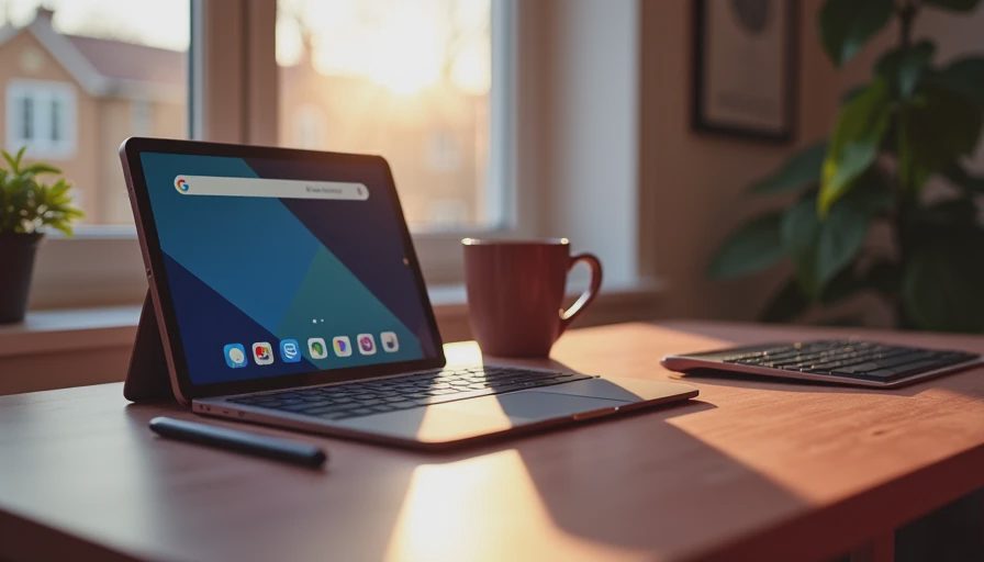 Illustration for samsung galaxy tab s9