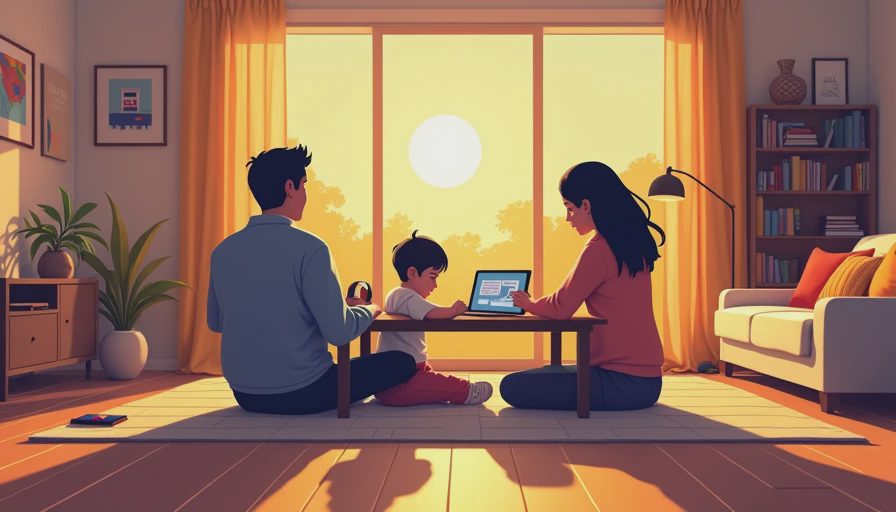 Visual context for ipad for kids